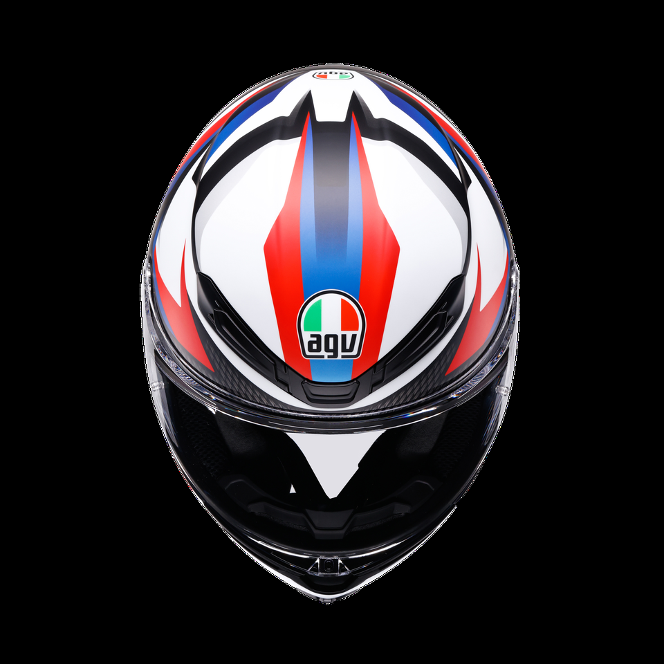 k6 s timewarp matt blackredblue motorbike full face helmet dot e2206