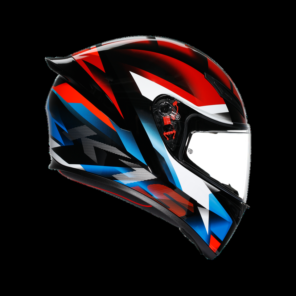 k1 s fastlap blackredblue motorbike full face helmet dot e2206