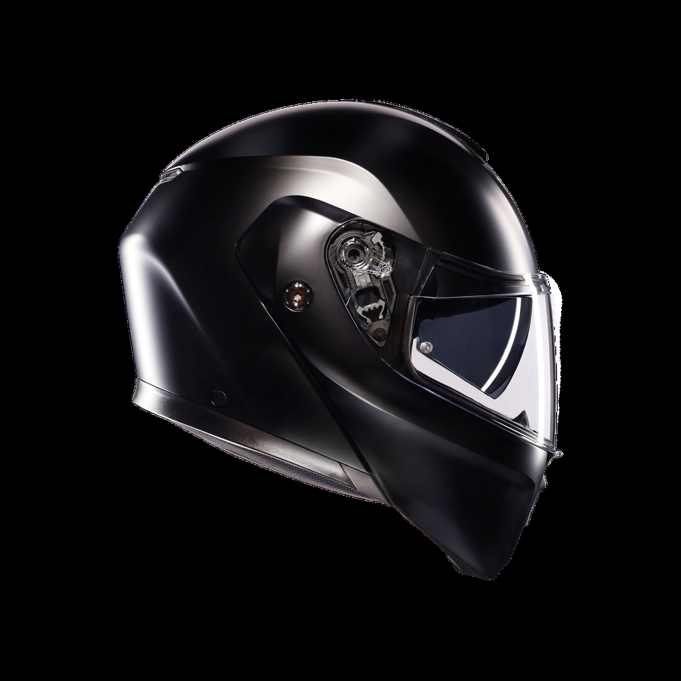streetmodular mono matt black motorbike flip up helmet dote2206