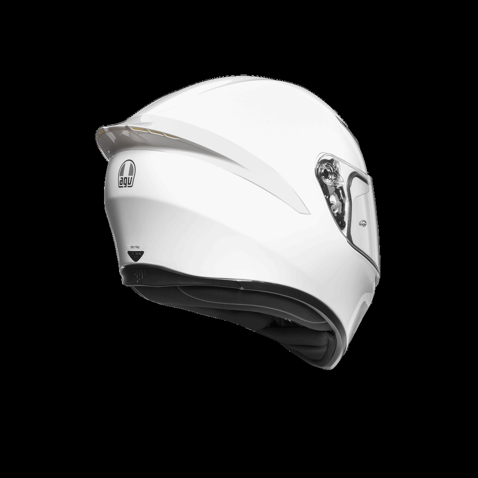 agv spoiler k1 white