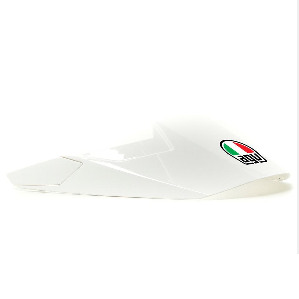 agv peak ax8 dual evoax8 dual aluminum screws white