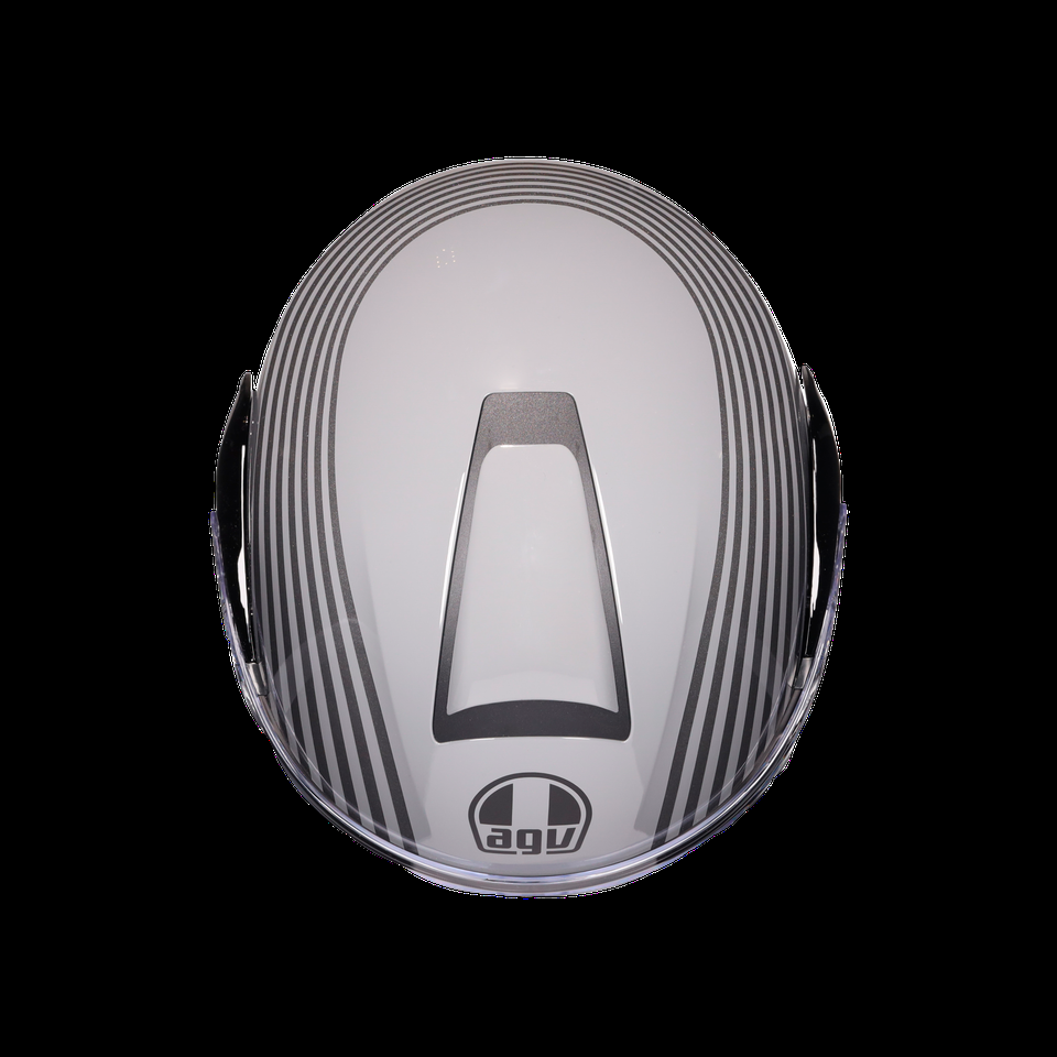 streetmodular iseo greyblack motorbike flip up helmet dote2206