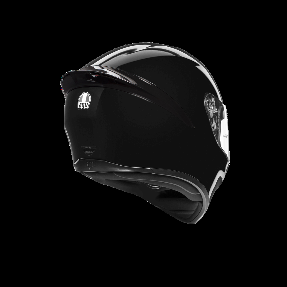 agv spoiler k1 black