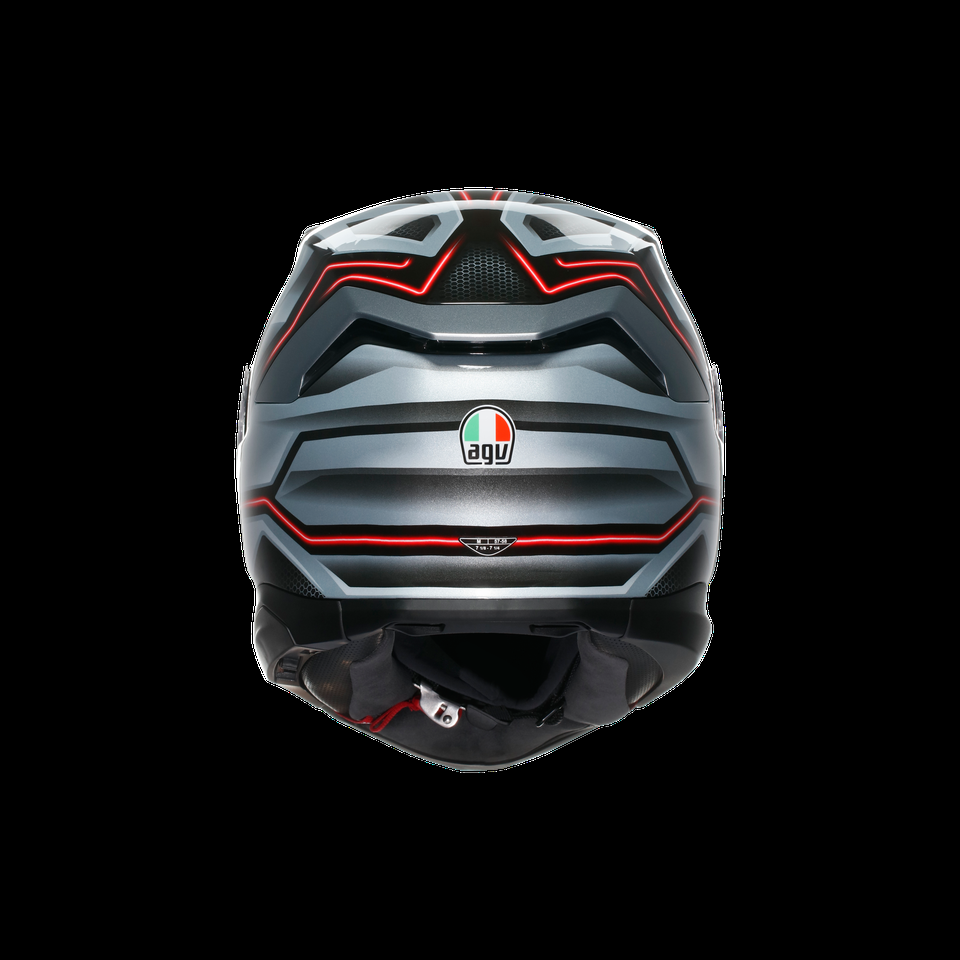 k7 mplk jaeger blacksilver motorbike full face helmet dot e2206