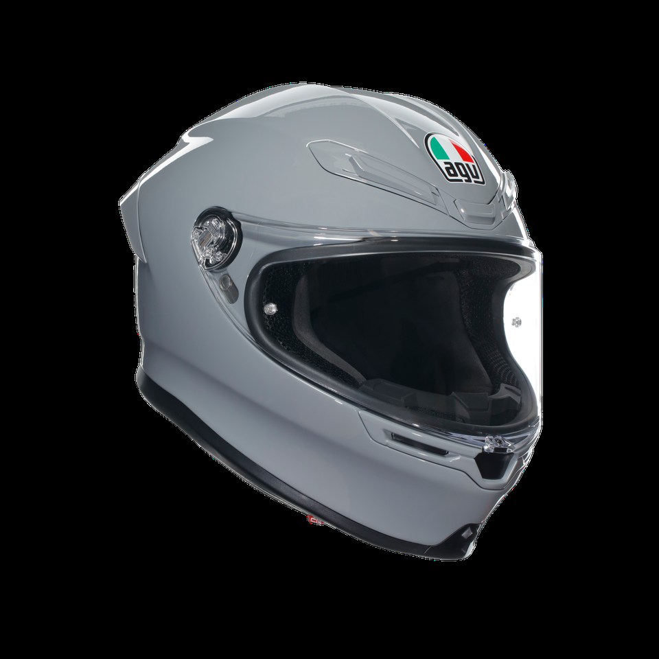 k6 s nardo grey motorbike full face helmet dot e2206