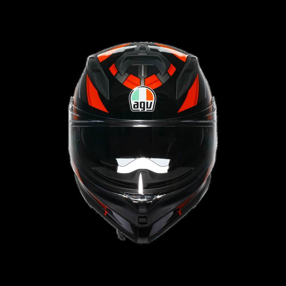 k7 mplk taurax blackred motorbike full face helmet dot e2206